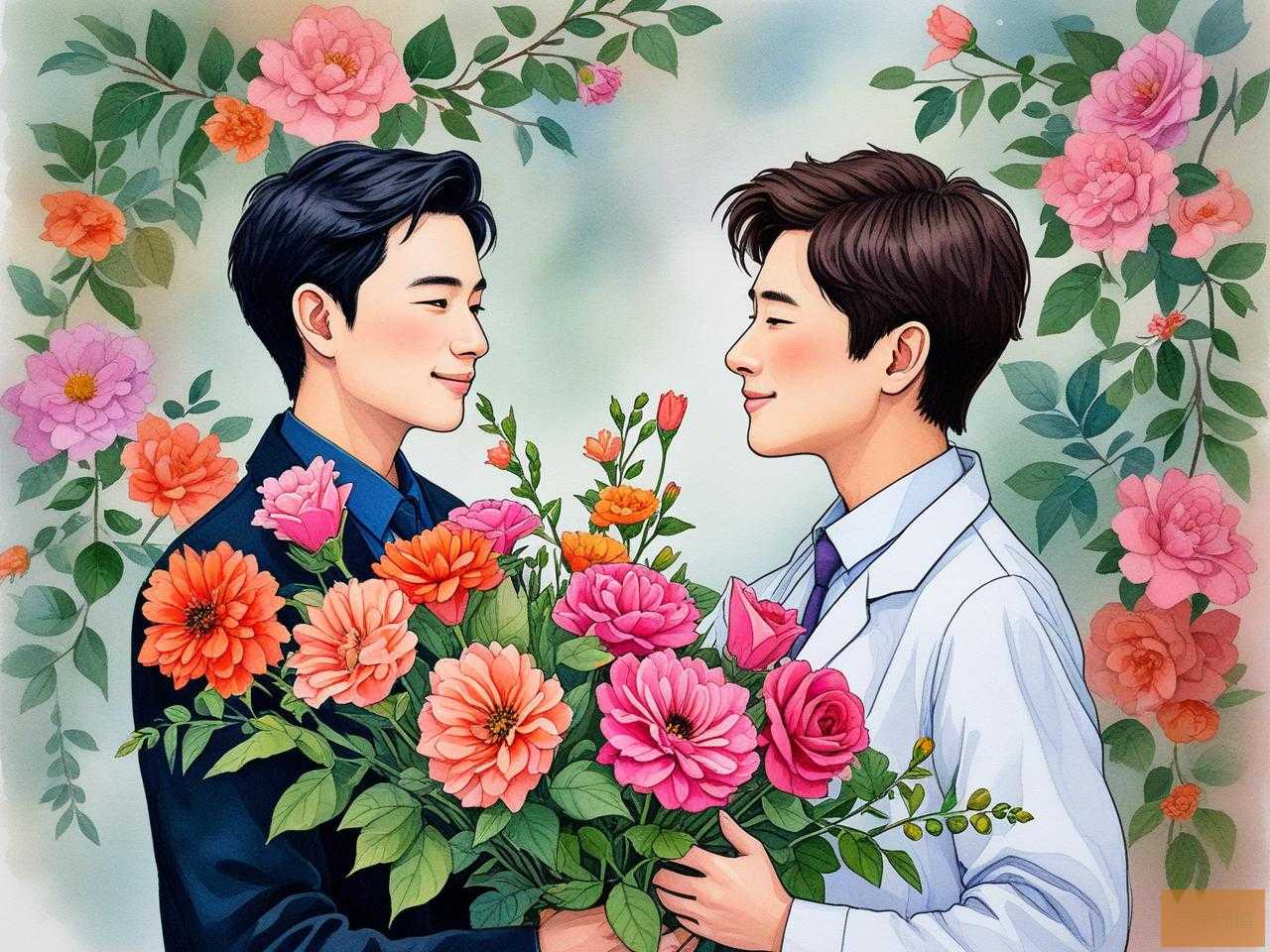 2025年向男病人送什么花