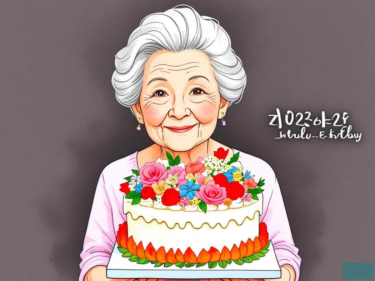 2025年奶奶生日送什么花