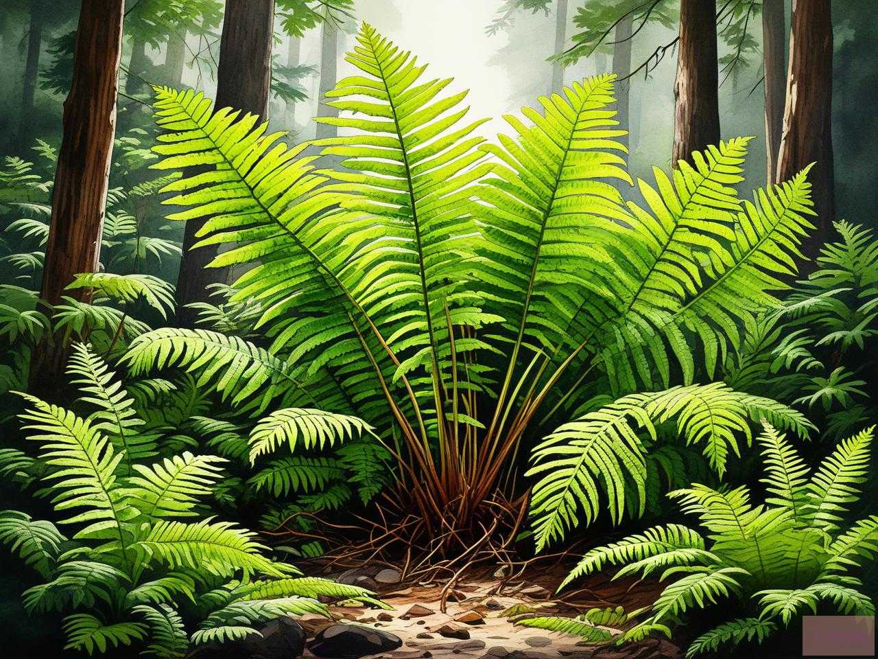 2025年蕨类植物形态结构
