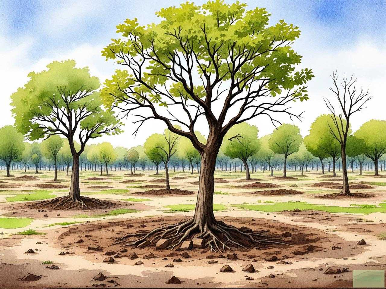 2025年坟地里种什么树好