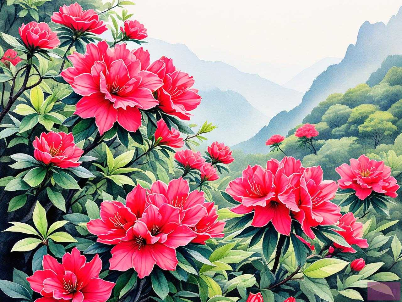 2025年描写杜鹃花的散文