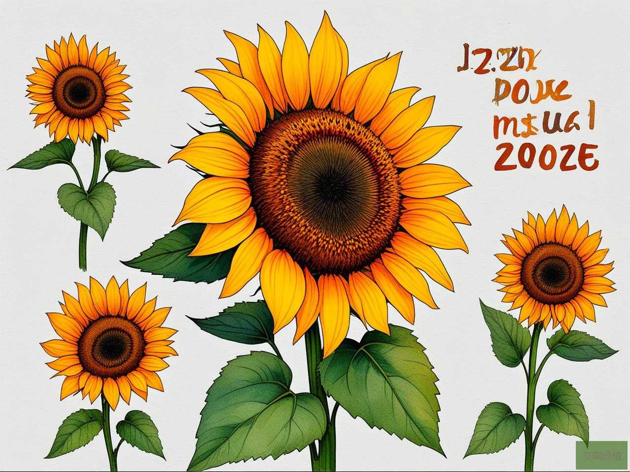 2025年向日葵送男士花语