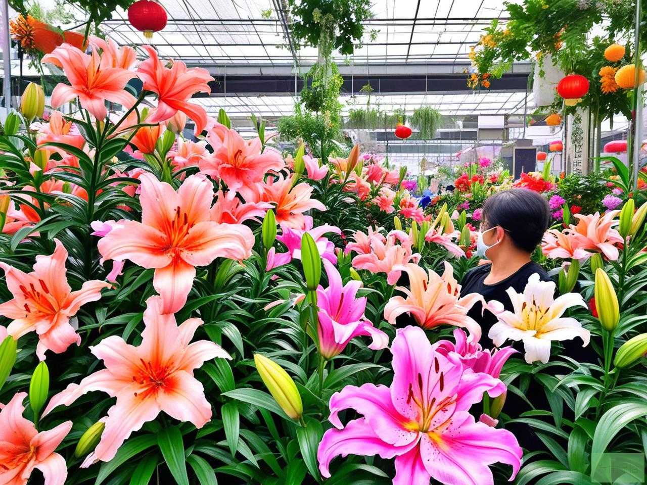 2025年百合花卉展销市场
