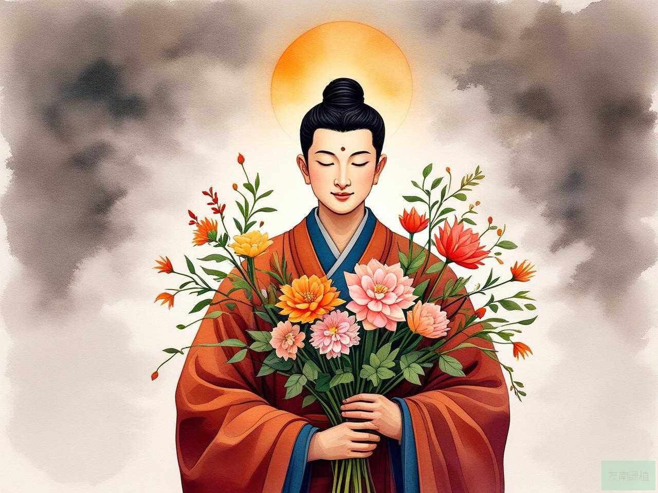 2025年信佛的人送什么花
