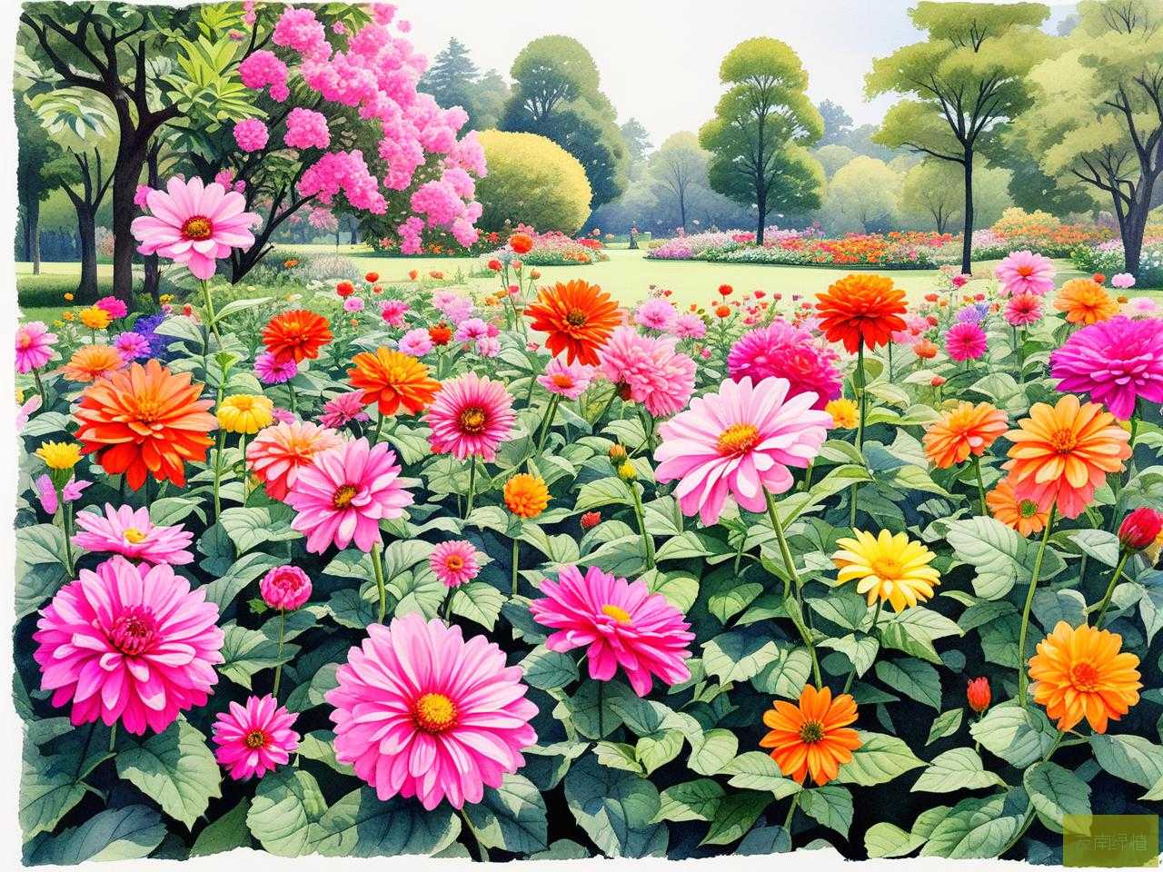 2025年公园里常见的花卉