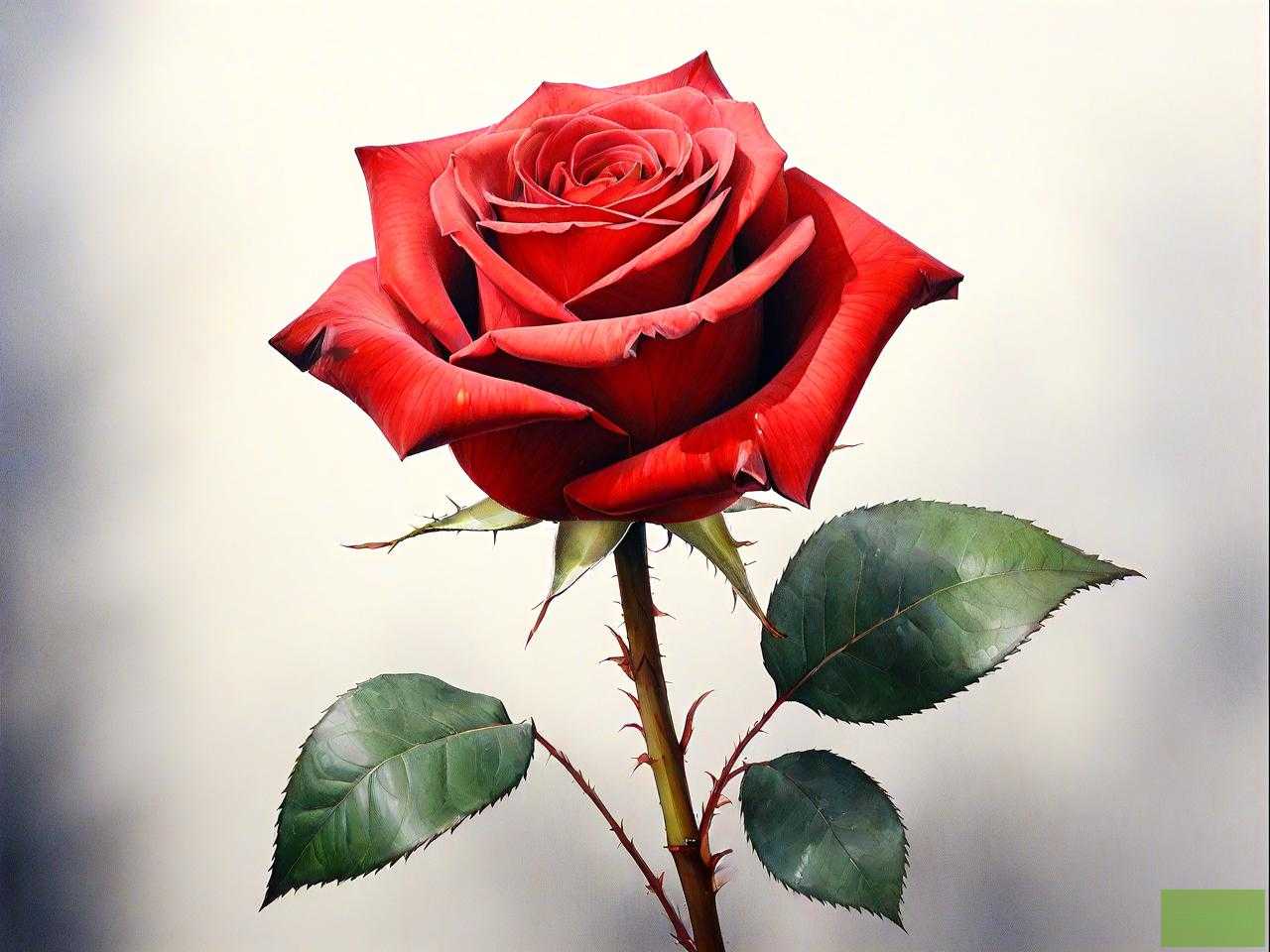 一枝红玫瑰花语是什么