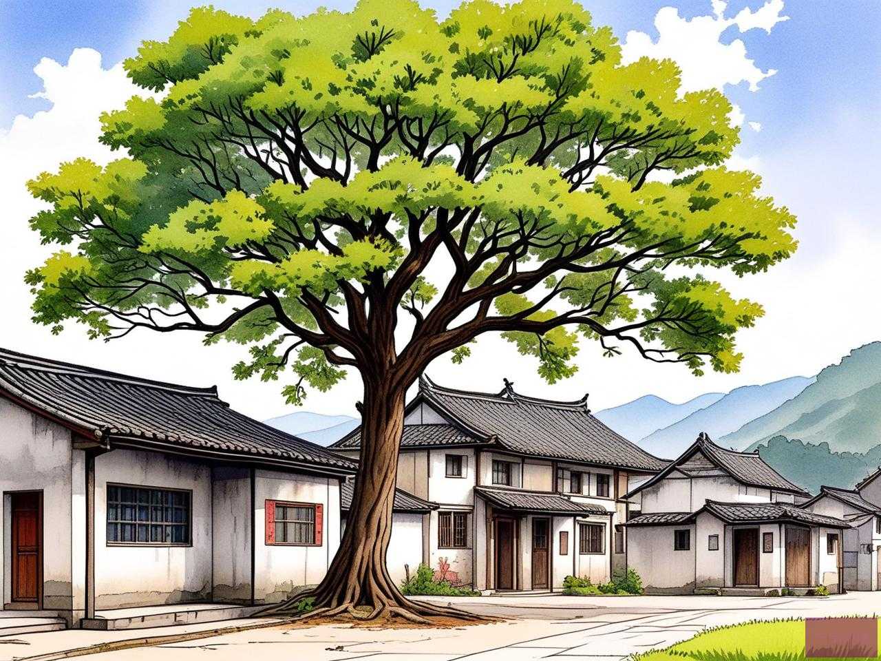 2025年农村四大镇宅之树