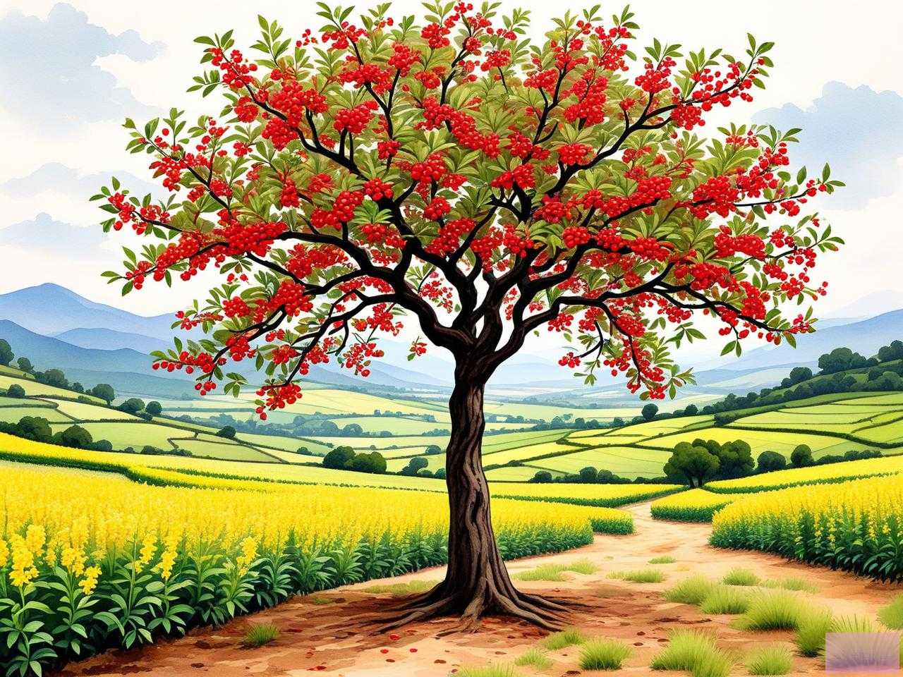 2025年花椒树的风水寓意