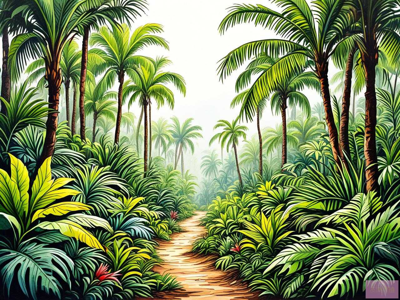 2025年热带雨林的和植物