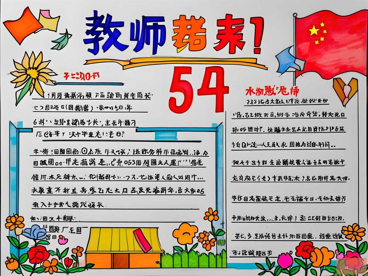 2025年关于教师节的小报