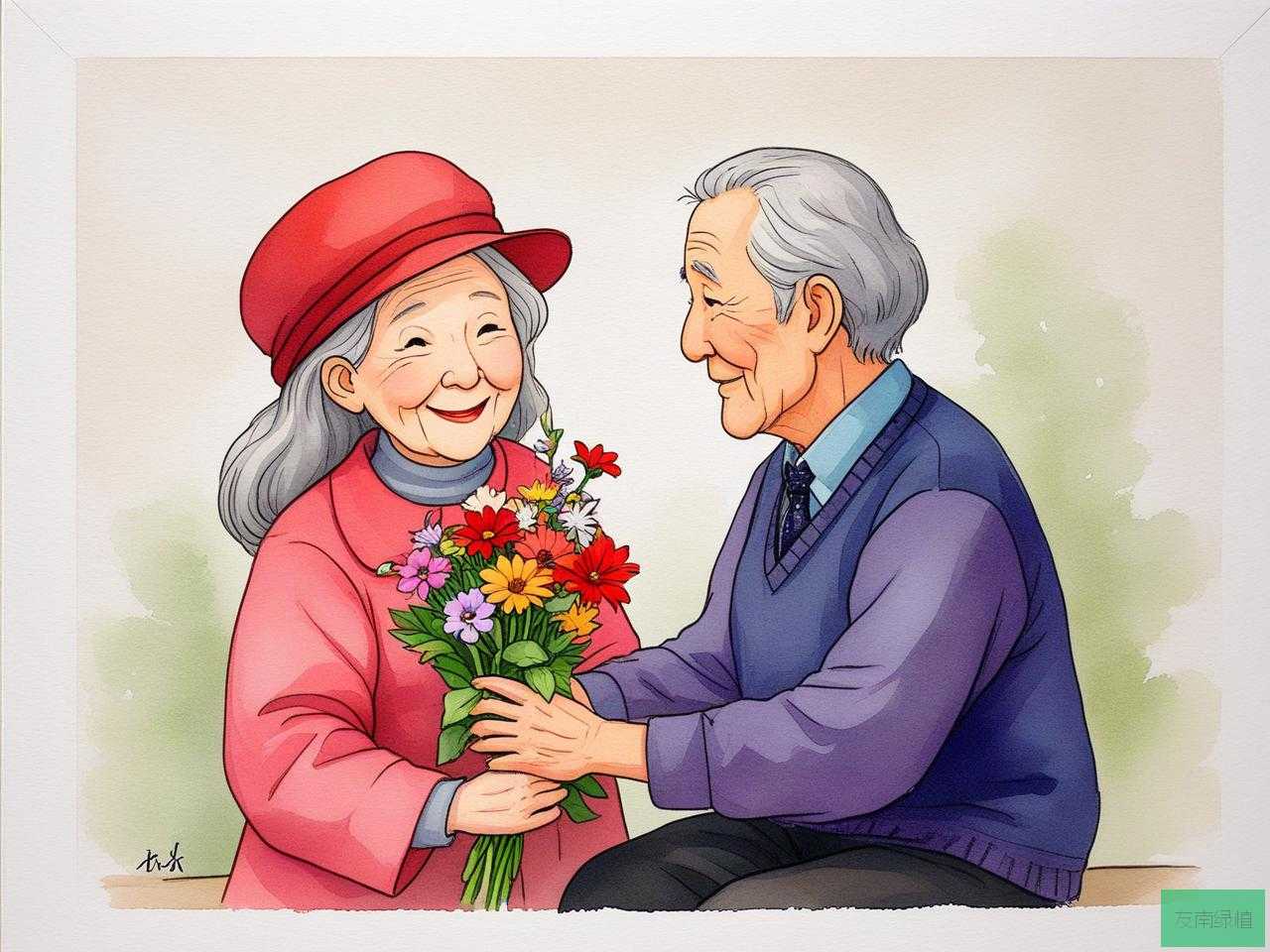2025年探望老人送什么花