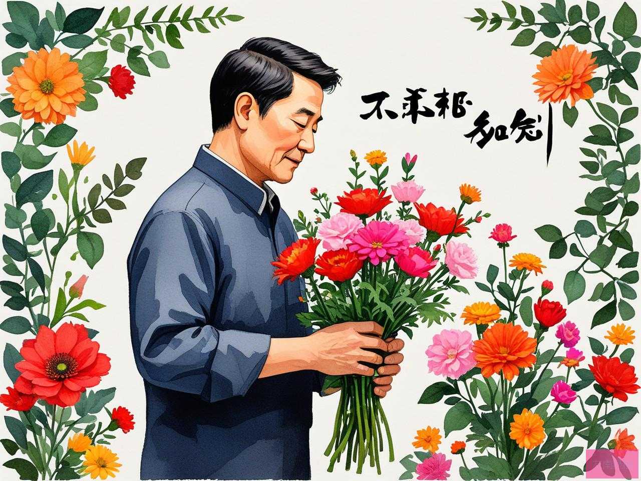 2025年祭奠父亲用什么花