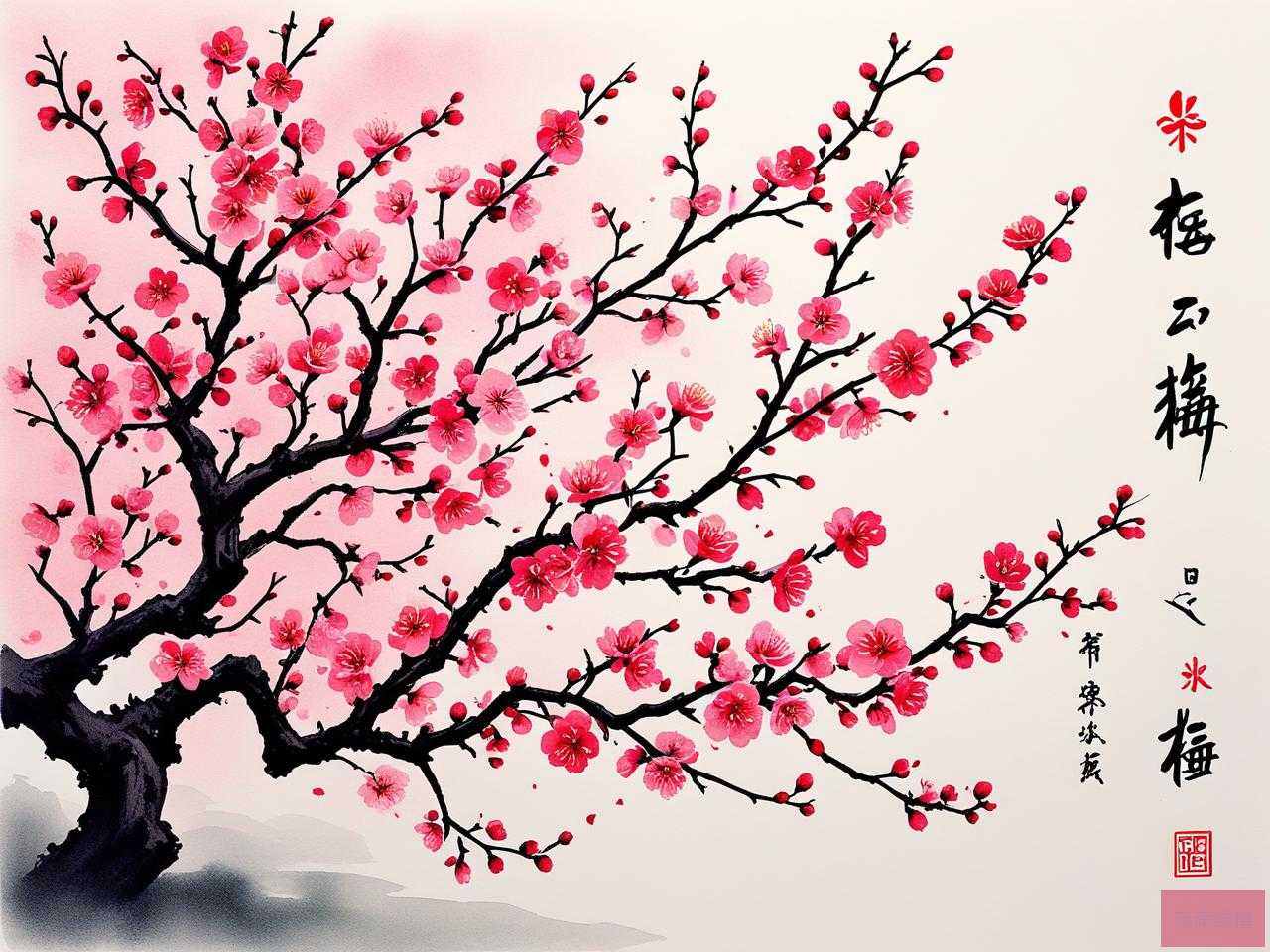 2025年梅花的特点四个字