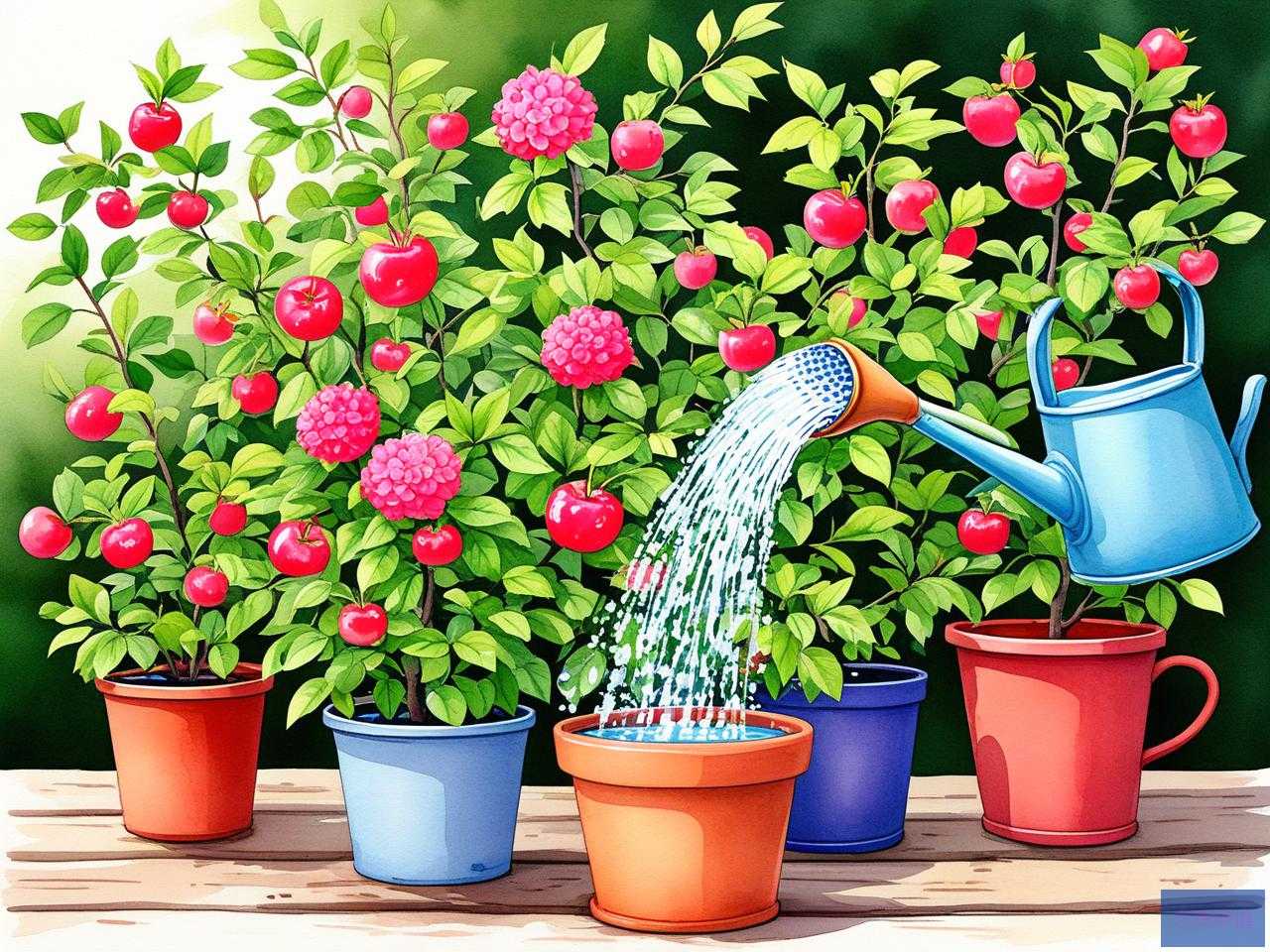 2025年苹果水浇花的方法