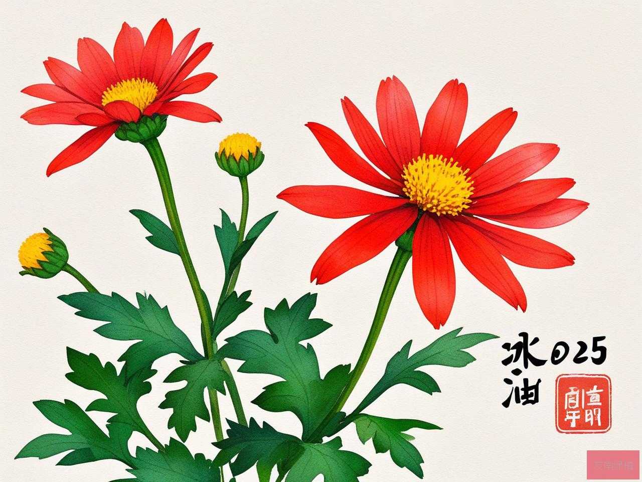 2025年清明节气的代表花