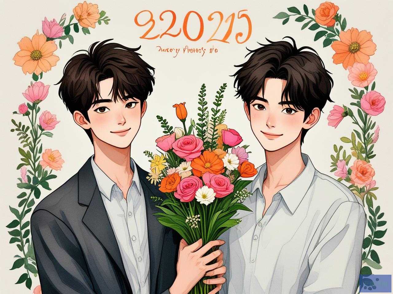 2025年男生上任送什么花