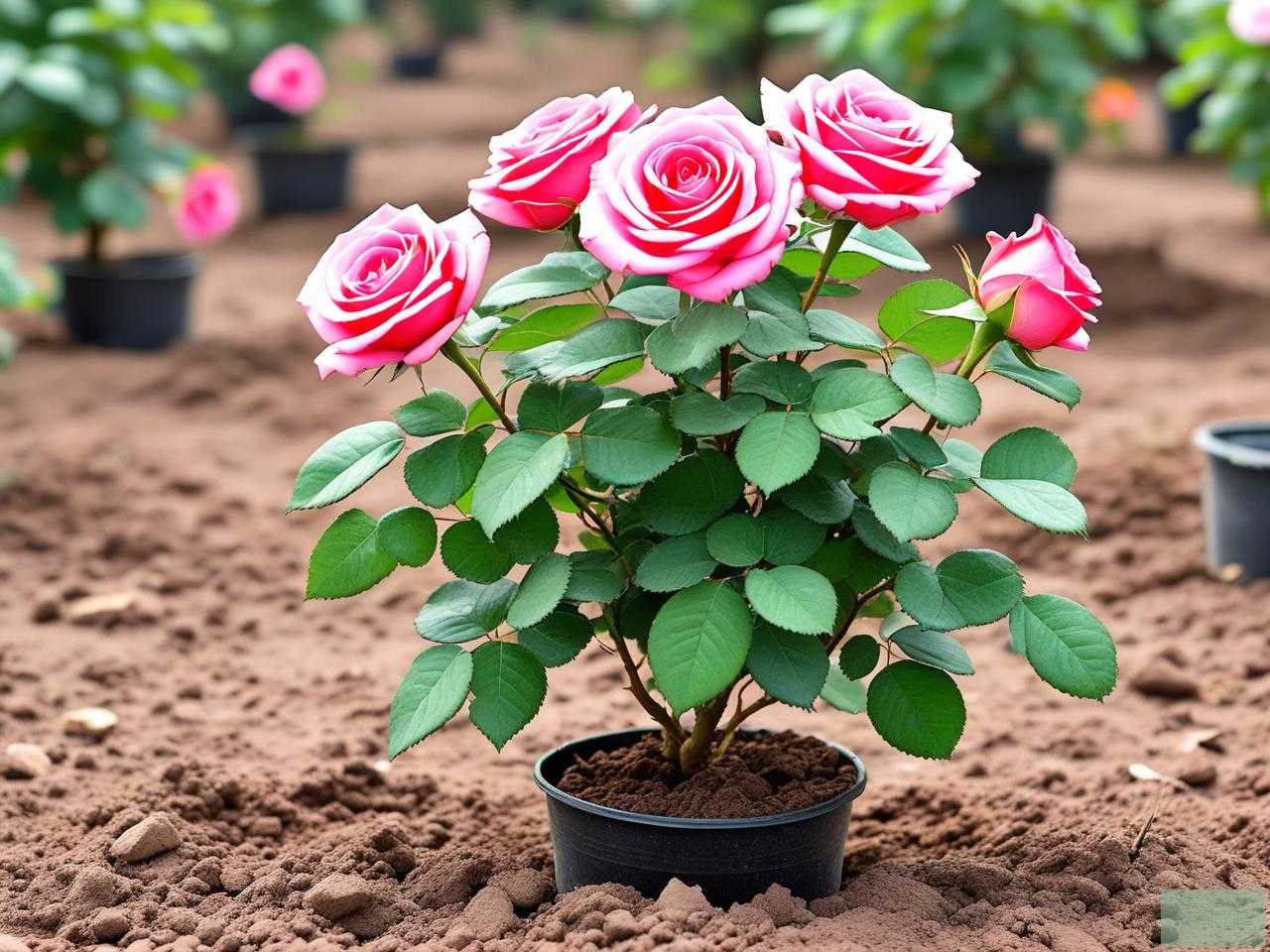 2025年月季花的移栽方法