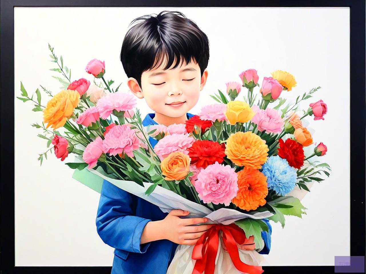 儿子高考结束送什么花