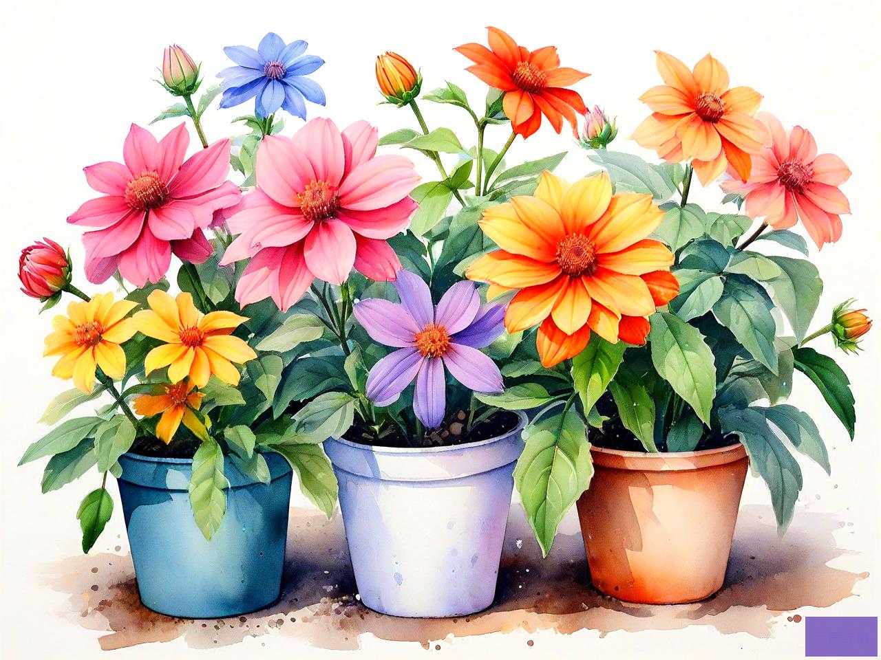 四季开花容易养的植物