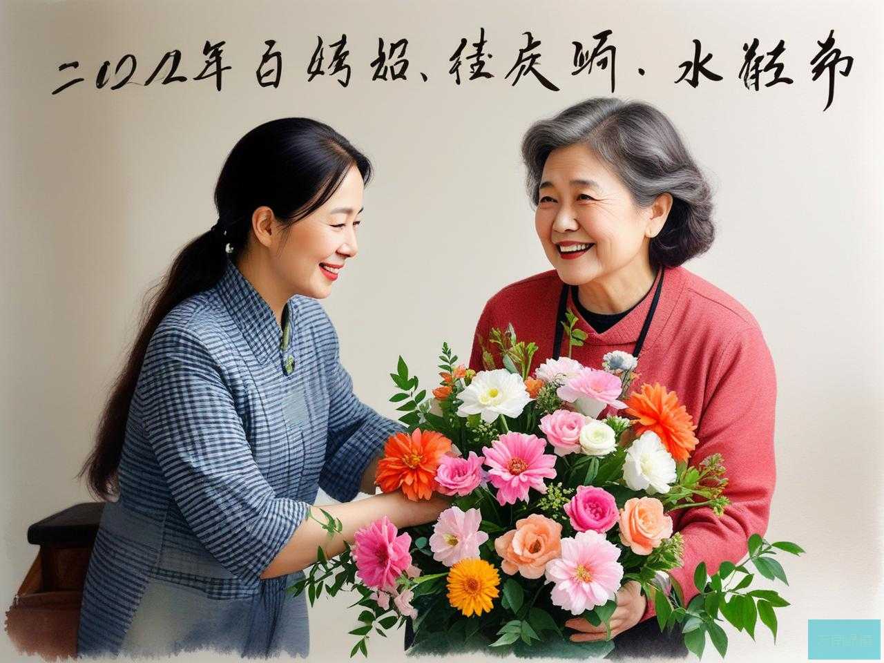 2025年送阿姨适合什么花