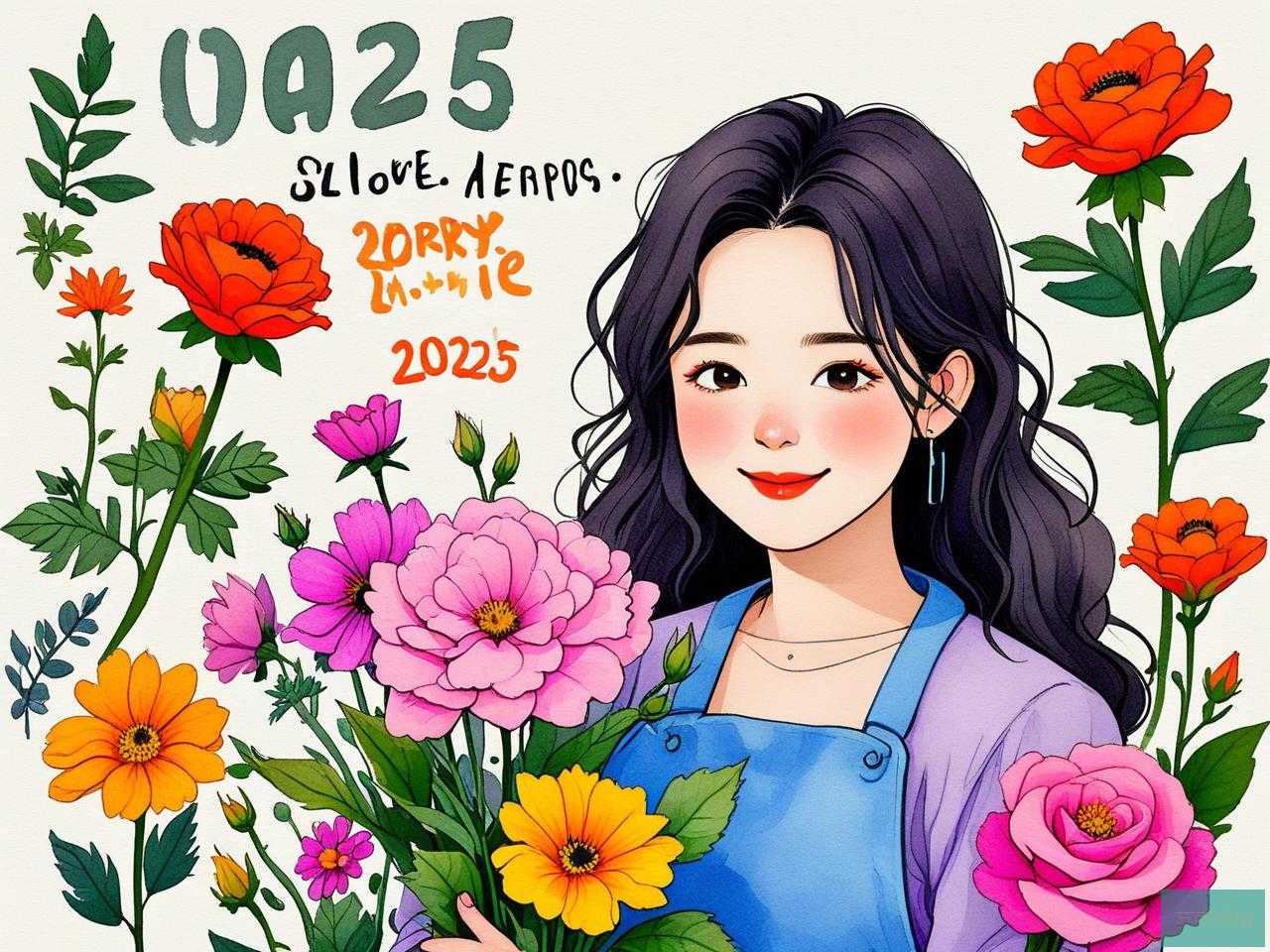 2025年喜欢花的幽默说说
