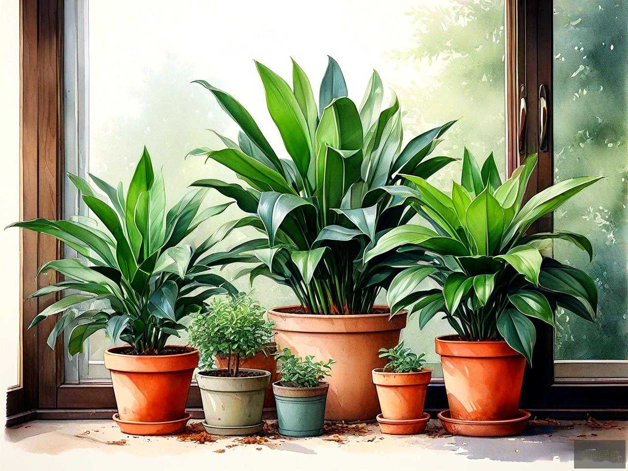 家庭大型盆栽常绿植物