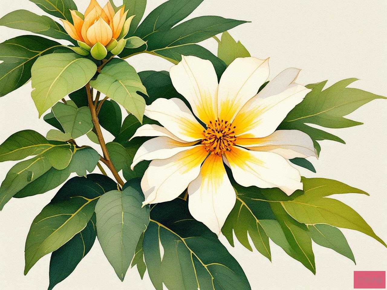 2025年菩提树下的一朵花