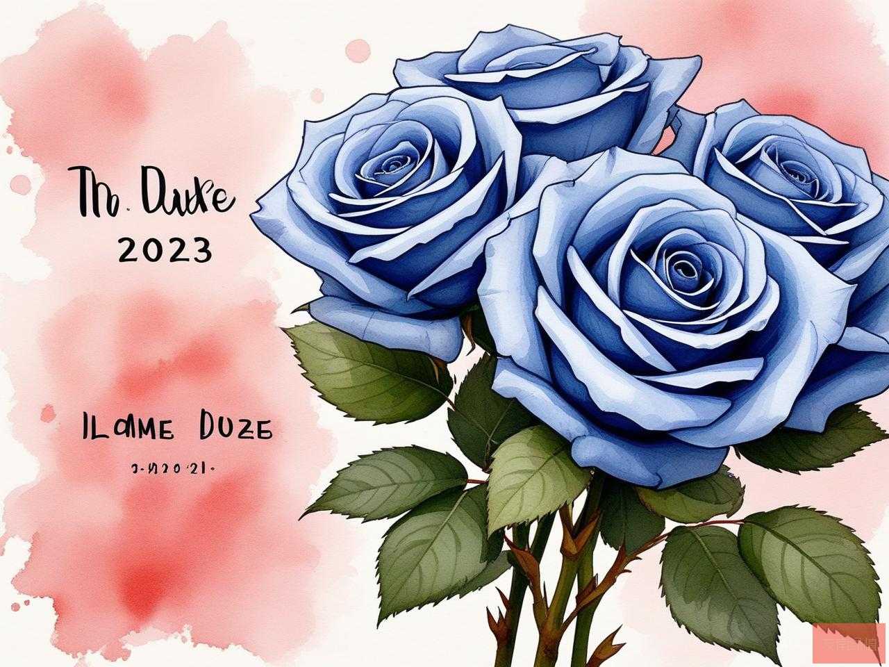 2025年蓝玫瑰送朋友花语
