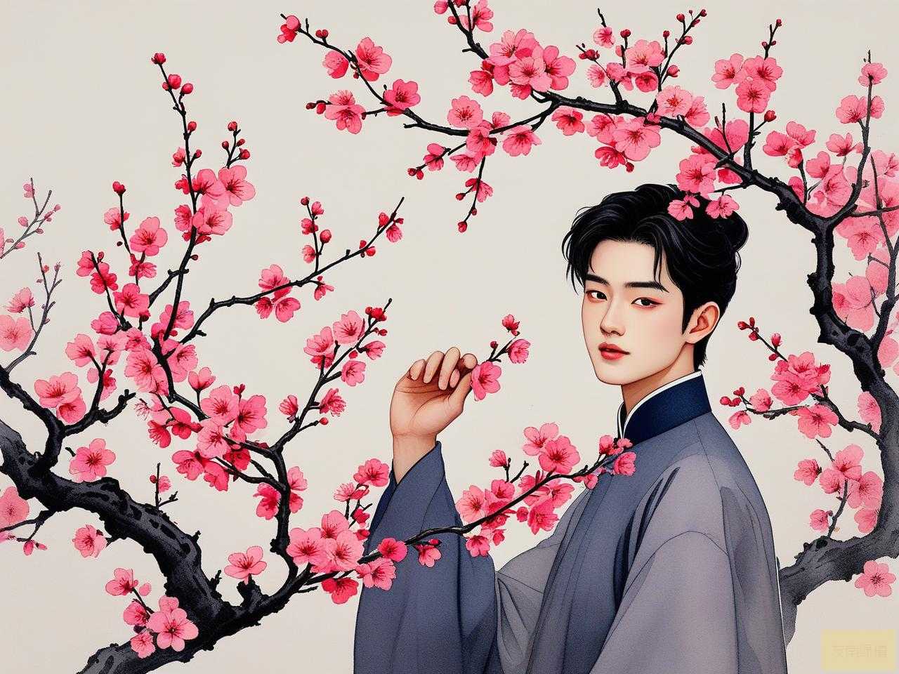 2025年关于梅花的人有谁