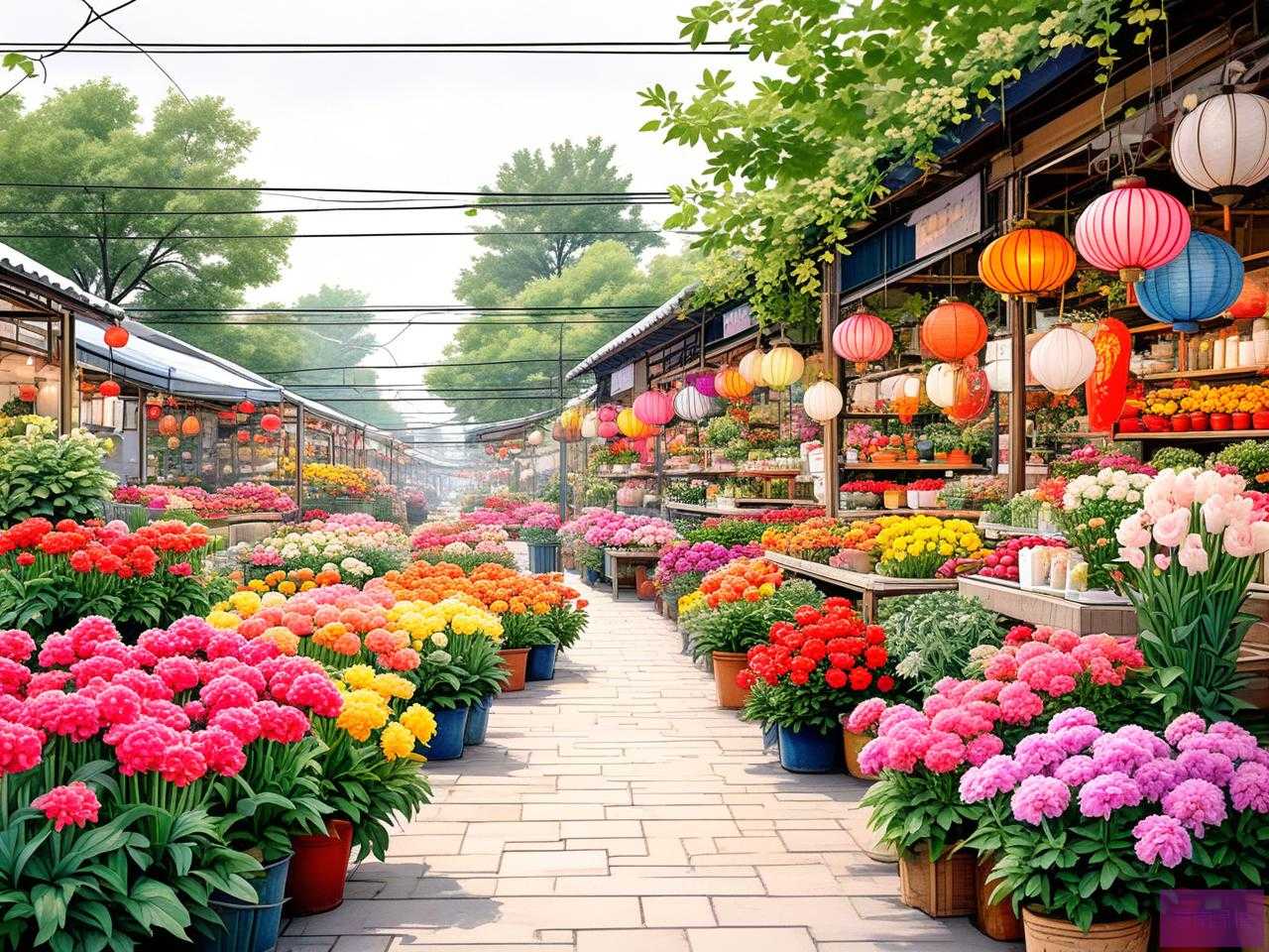 2025年北京南部花卉市场