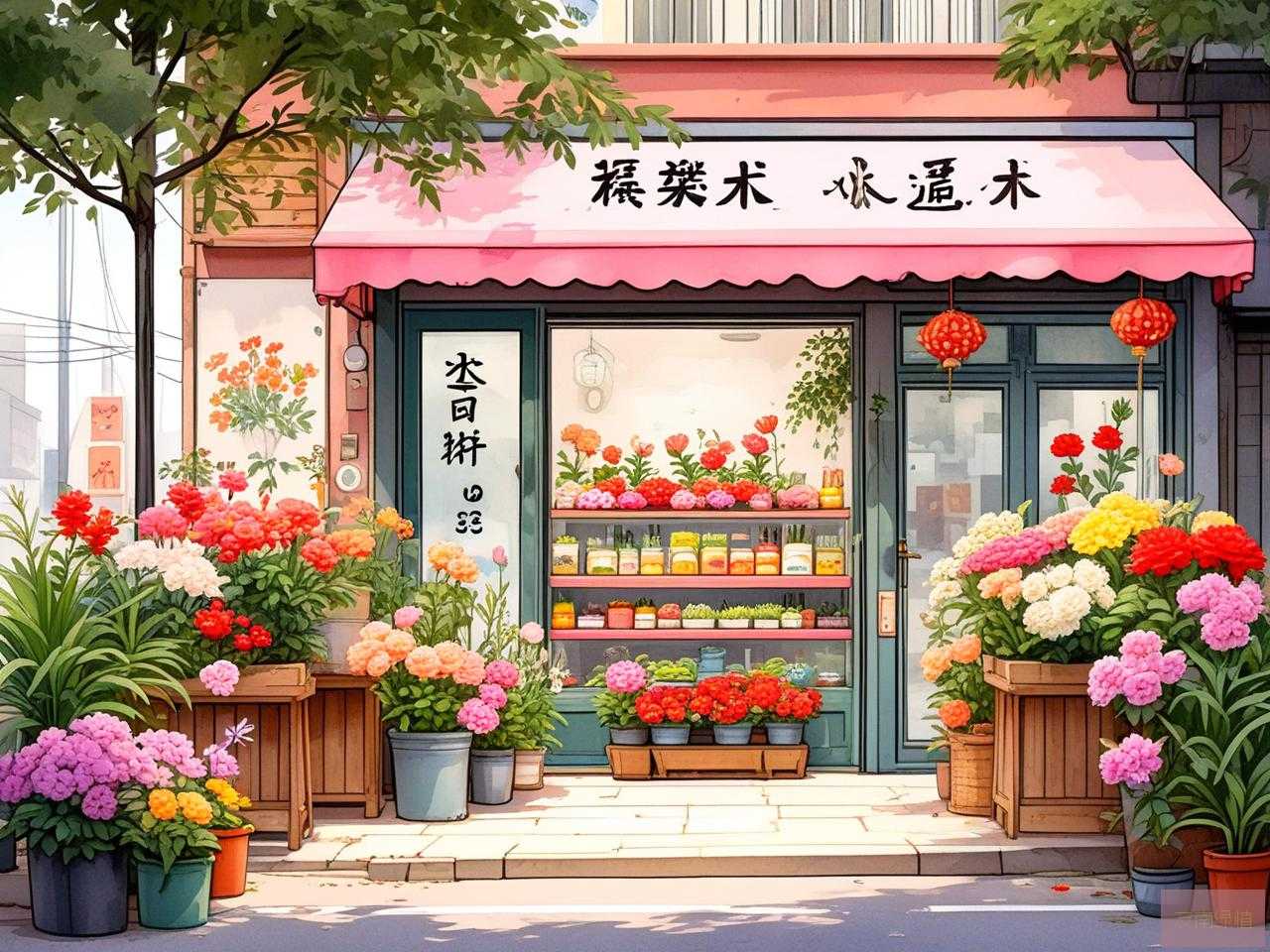 2025年北门路附近鲜花店