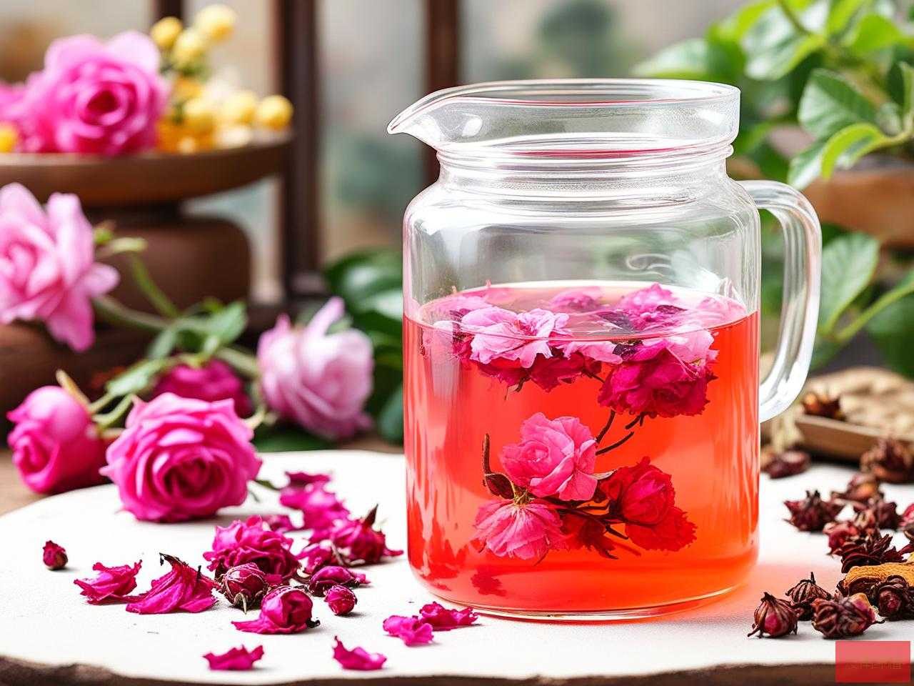 2025年玫瑰茉莉洛神花茶