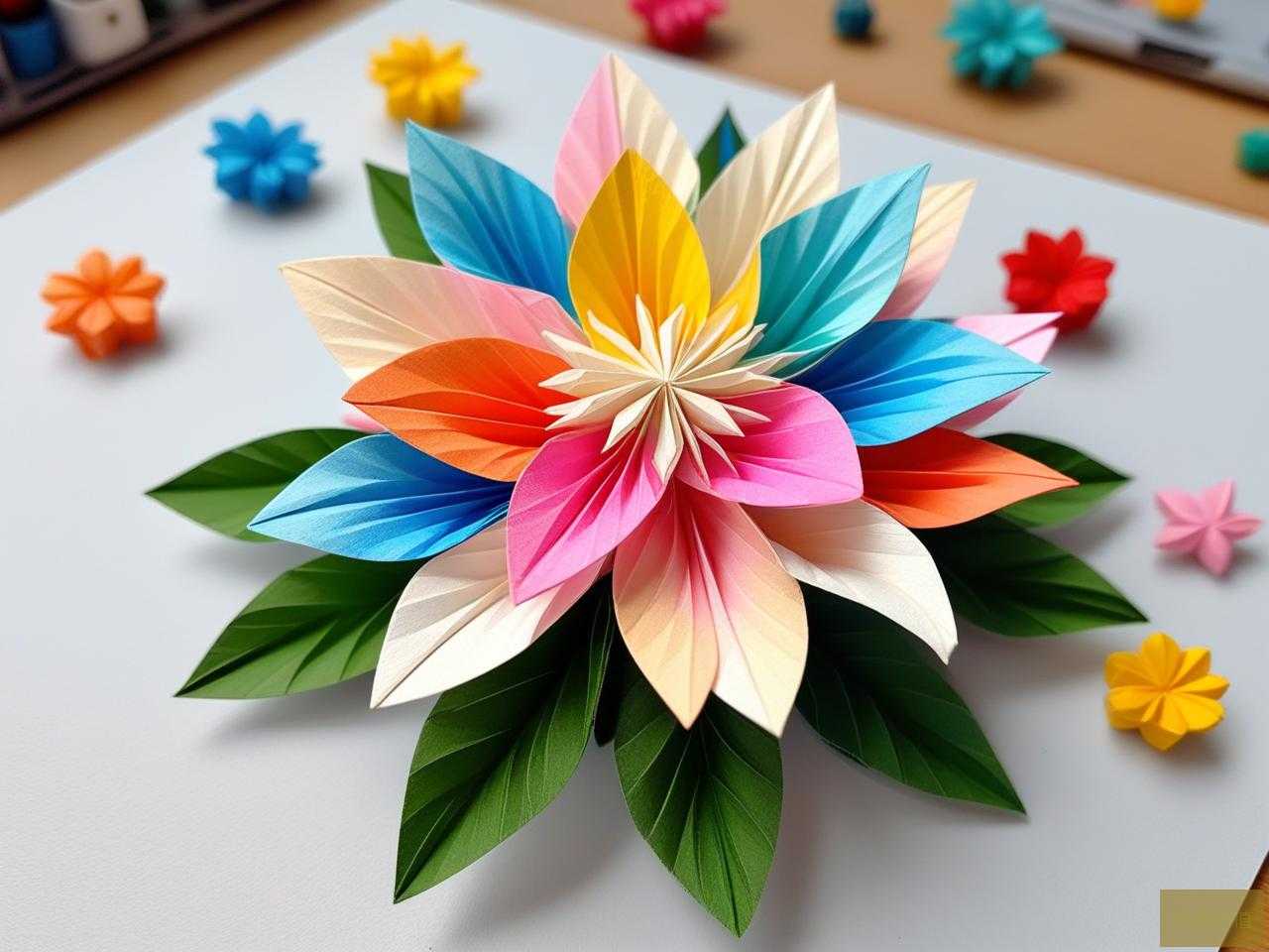 2025年花朵手工制作折纸