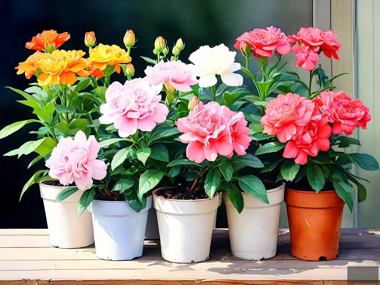 家庭盆栽花卉大全价格