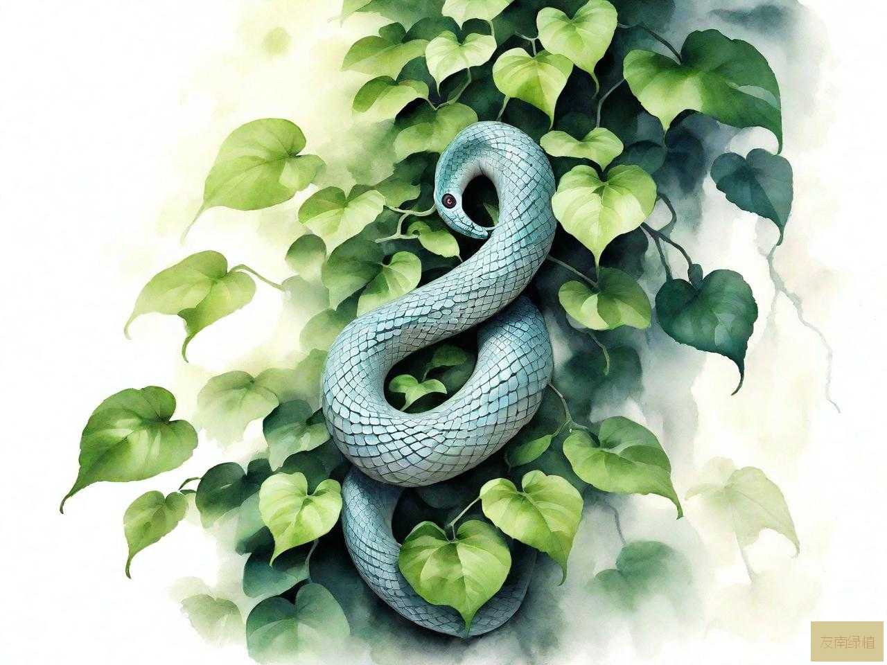 爬山虎吸引蛇吗