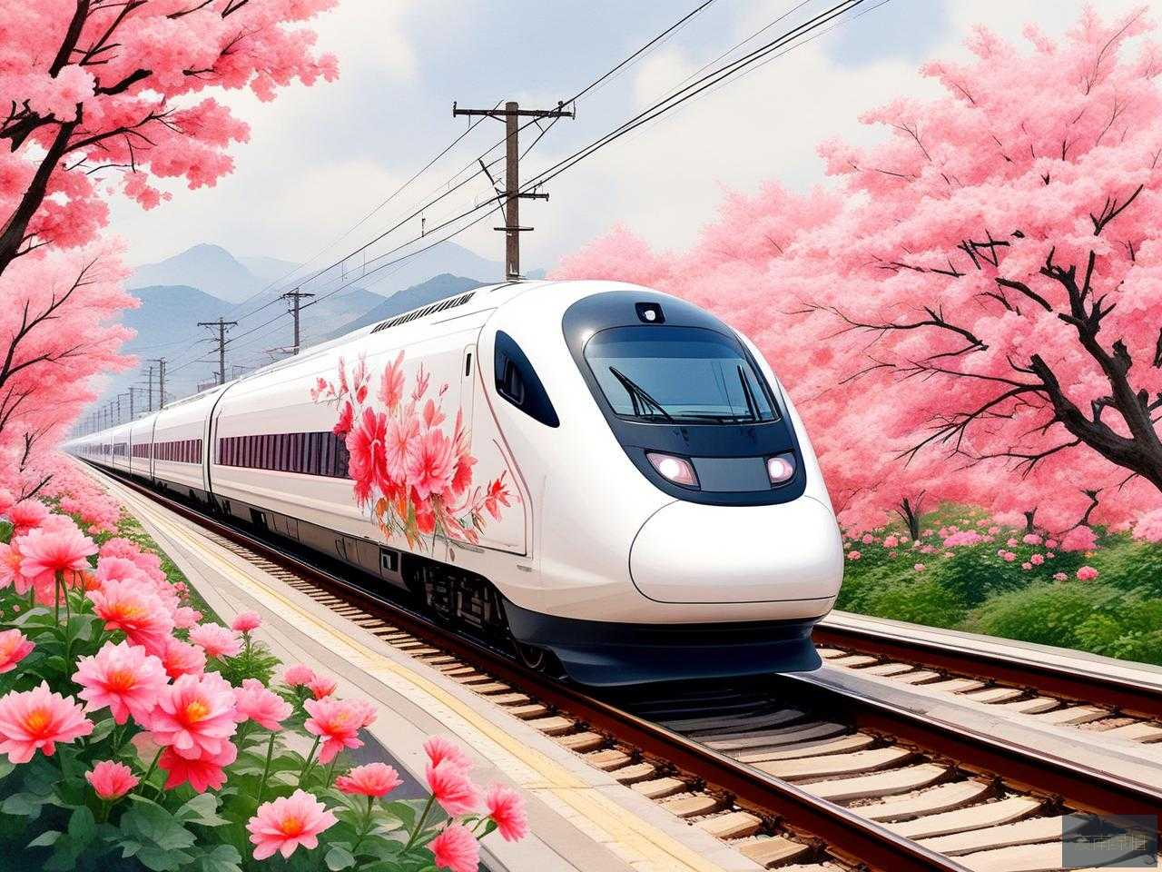 2025年高铁接人送什么花