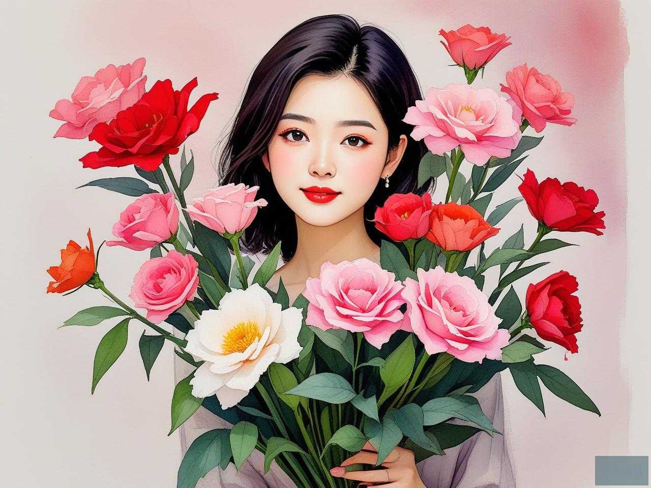 2025年适合送女领导的花