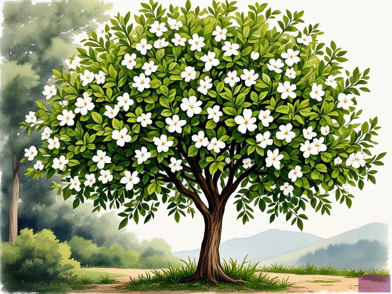 2025年栀子花50年的树