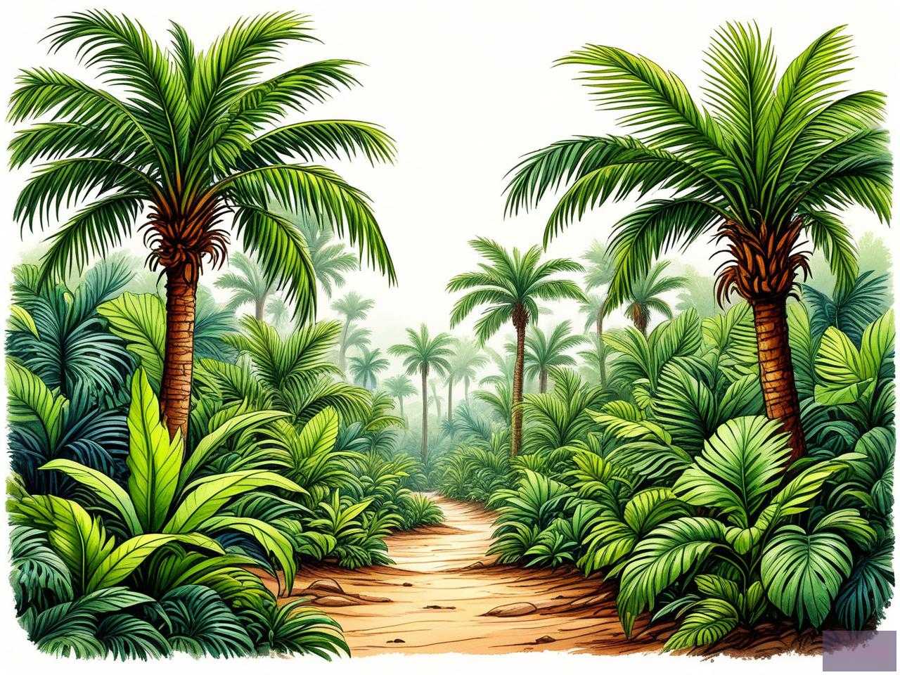 2025年非洲热带雨林植物