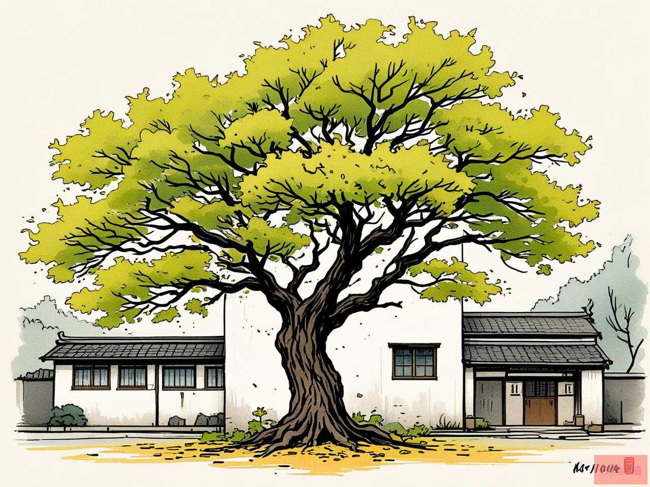 2025年丰子恺《梧桐树》