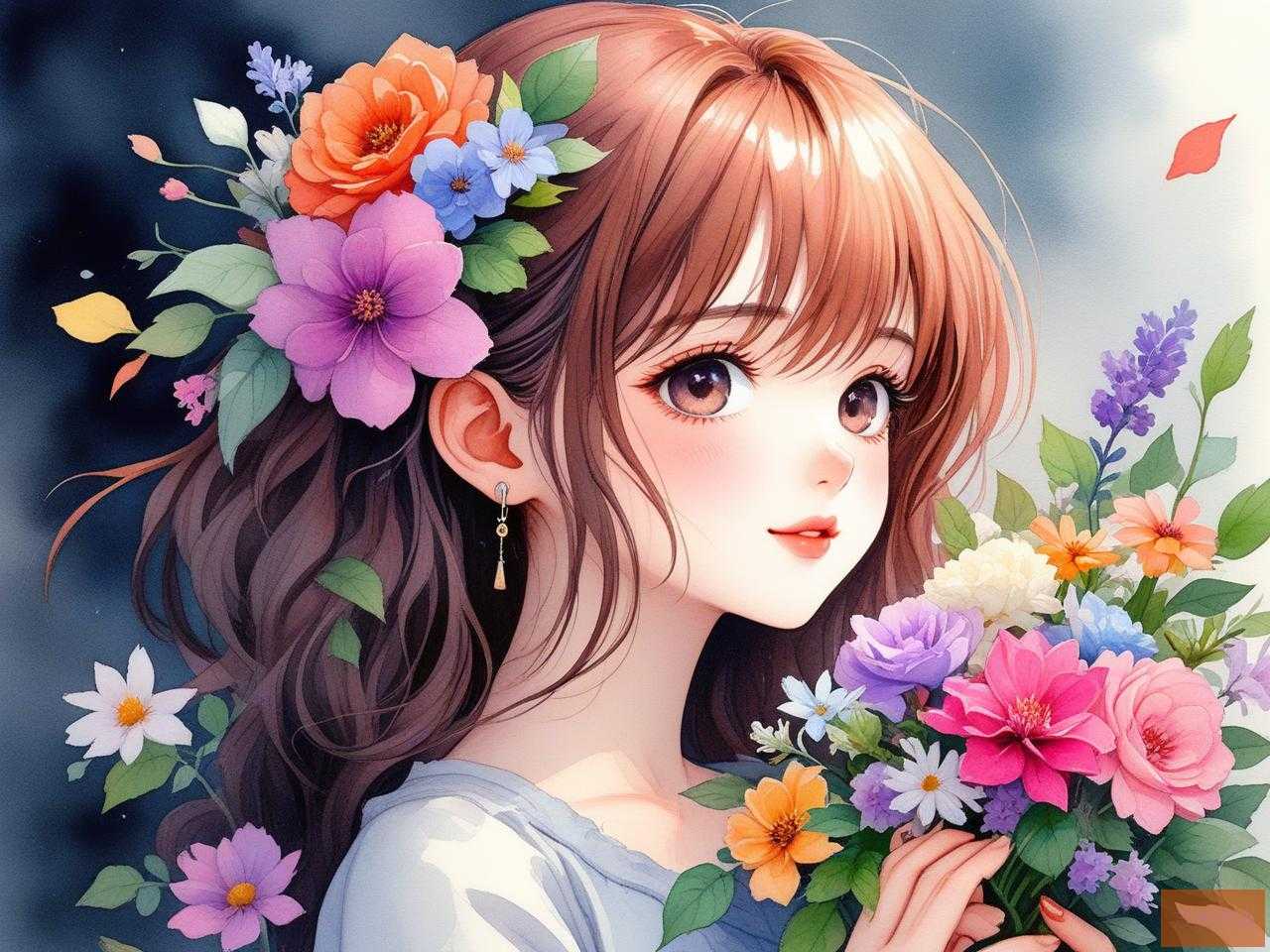 2025年女孩子都喜欢花吗