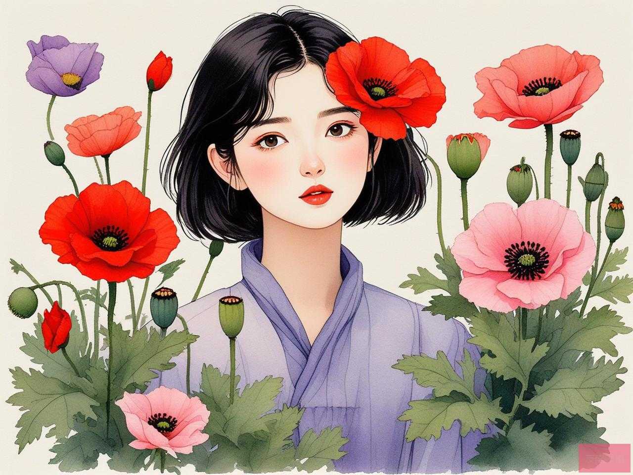 2025年跟虞美人很像的花