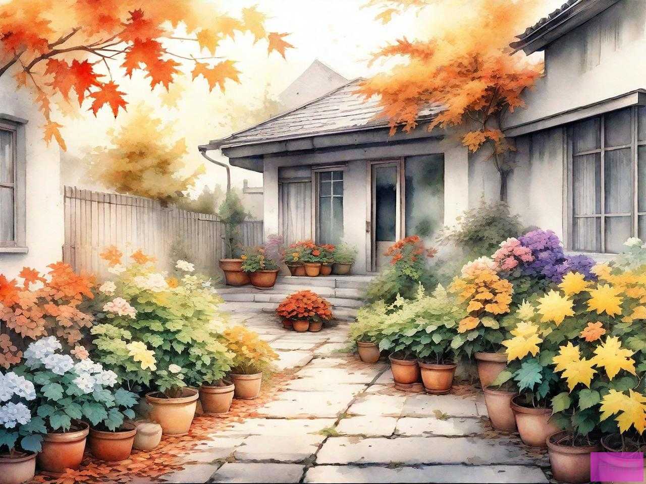 秋天庭院适合种什么花