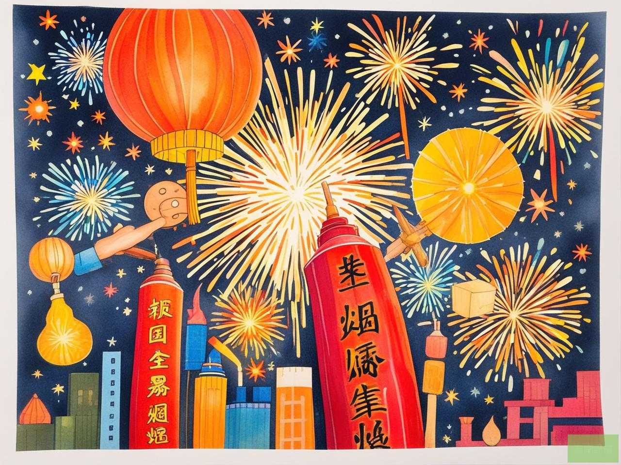 2025年安全环保烟花鞭炮