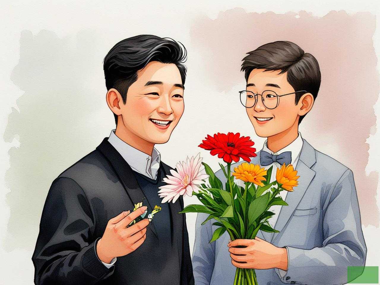 2025年儿子送爸爸什么花
