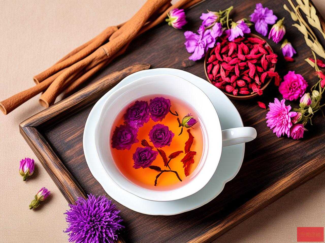 2025年紫苏陈皮玫瑰花茶