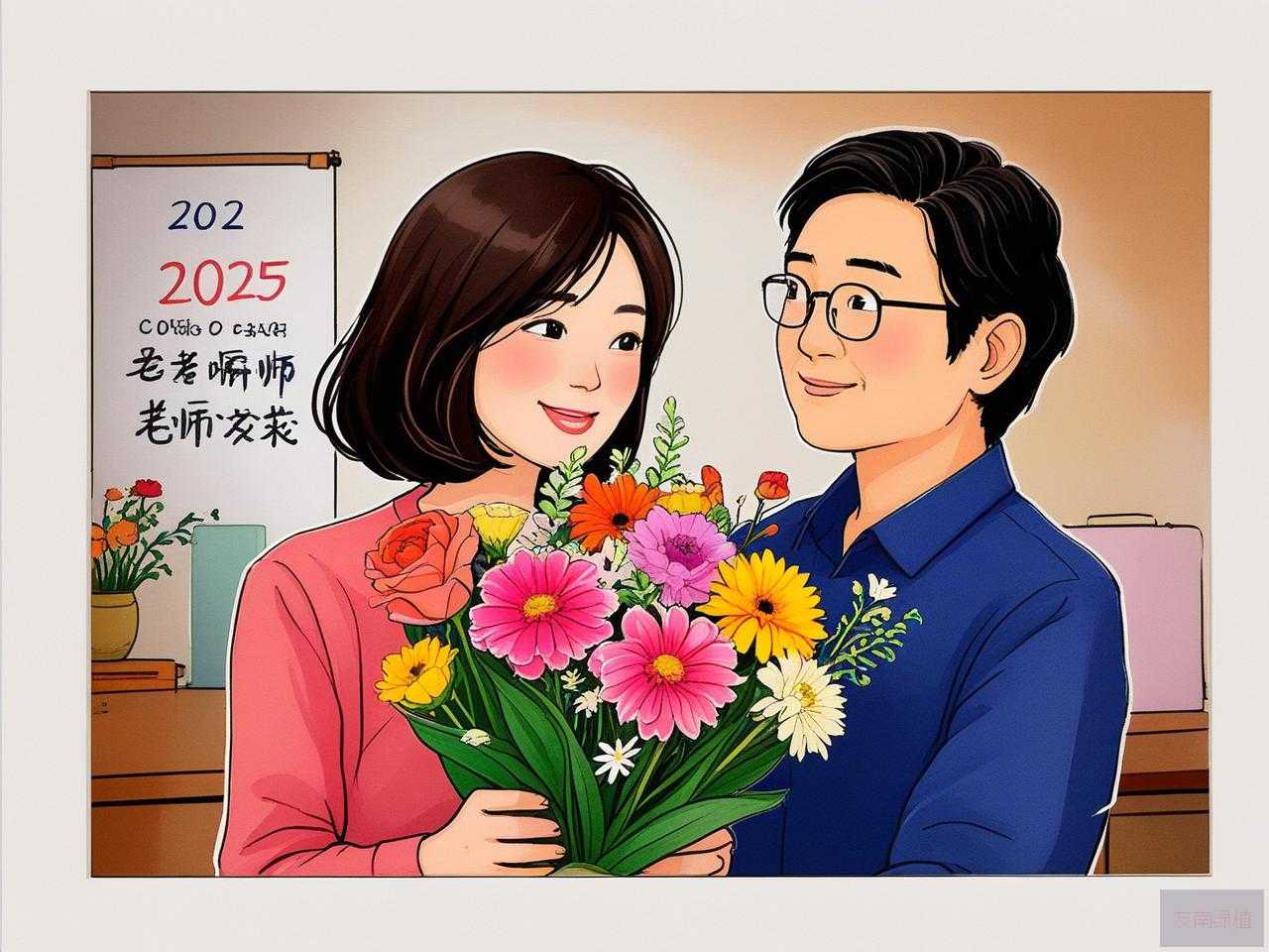 2025年送老师选择什么花