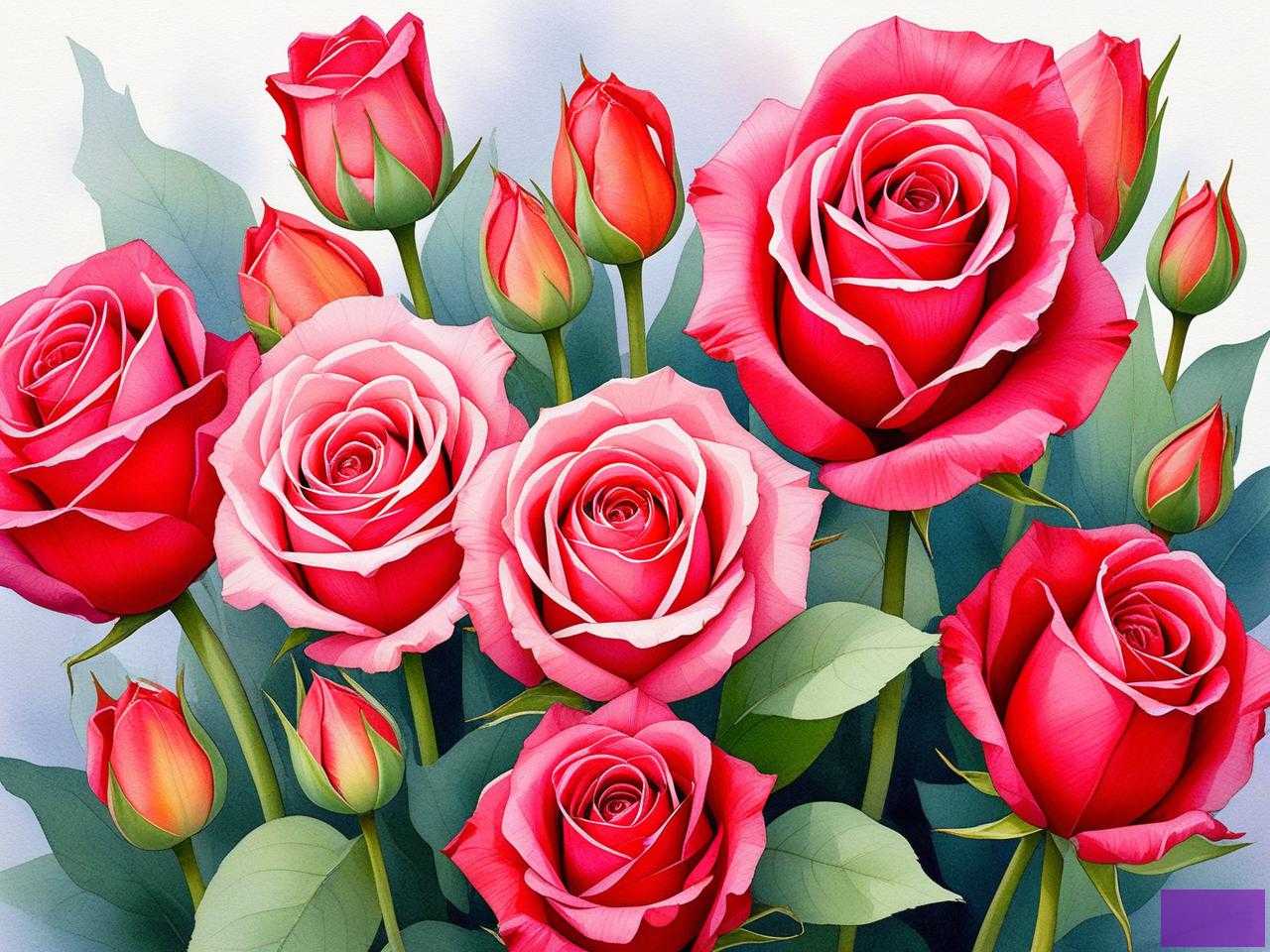 2025年玫瑰花郁金香花语