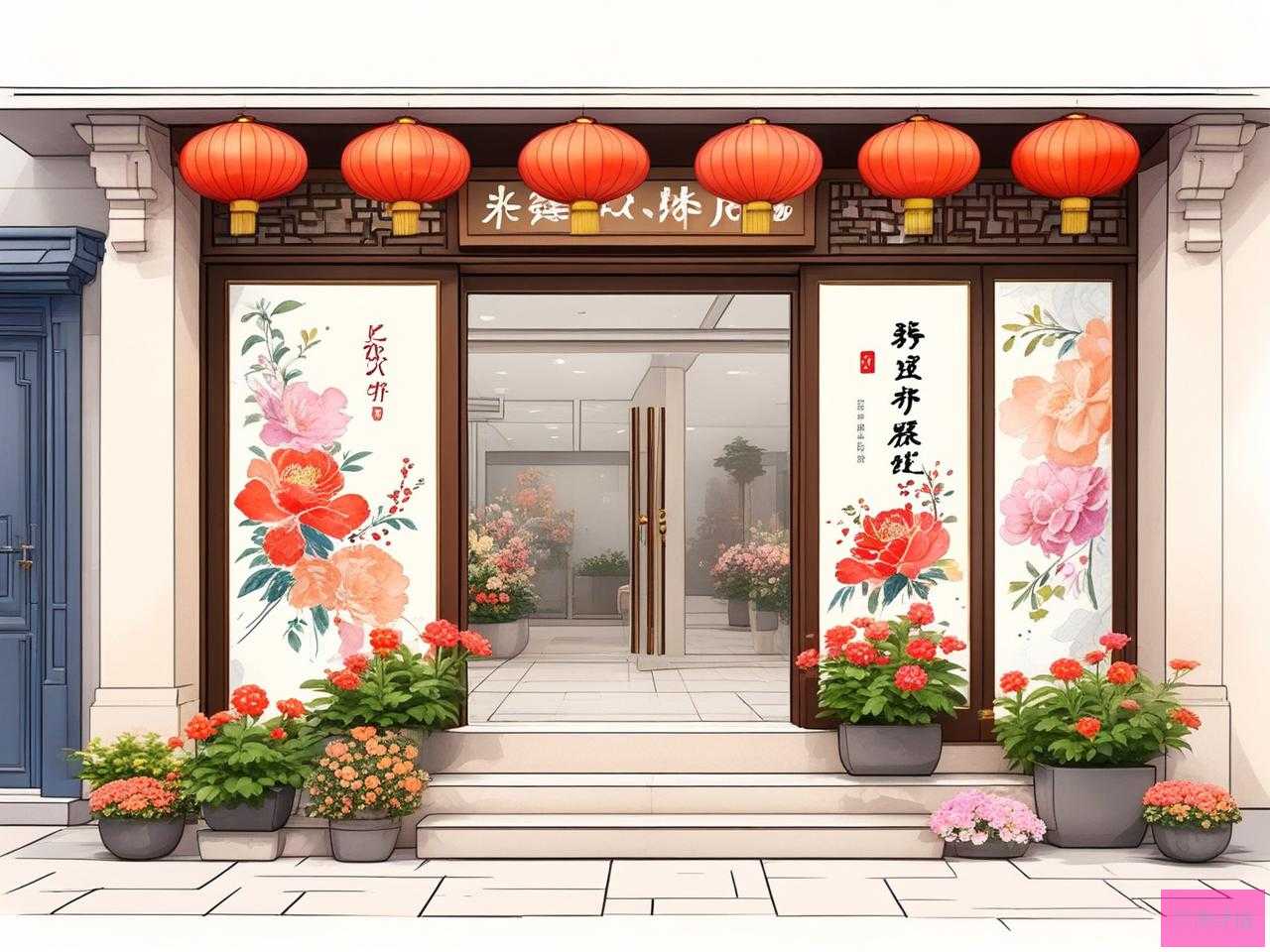 2025年开业门口放什么花