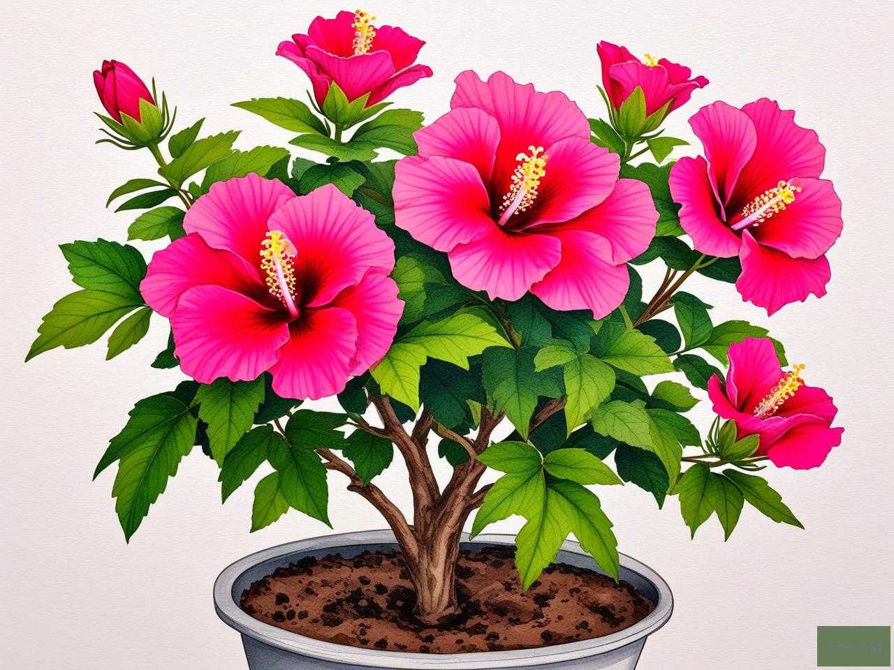 2025年芙蓉花怎么养浇水